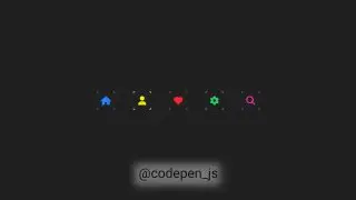 Icon Hover Effect Using — иконки с оригинальным эффектом. Реализована с помощью СSS и JS
https://codepen.io/Metty/pen/oNVxjxy | Сетка — социальная сеть от hh.ru
