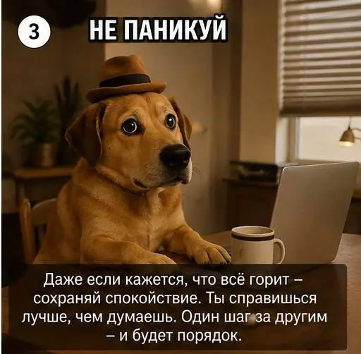начало новой недели
ловите предсказание, что поможет вам сохранить спокойствие и внутренний покой
(тыкайте на случайную картинку) | Сетка — социальная сеть от hh.ru
