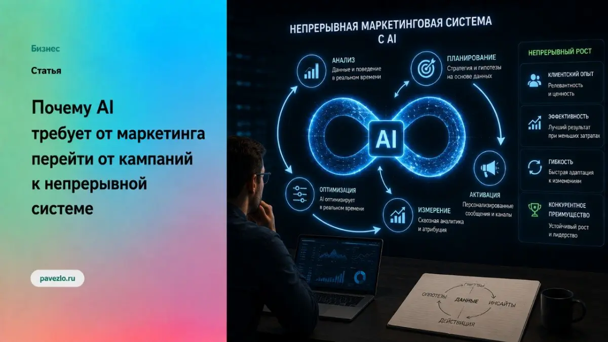 Почему AI требует перейти к непрерывной системе | Сетка — социальная сеть от hh.ru