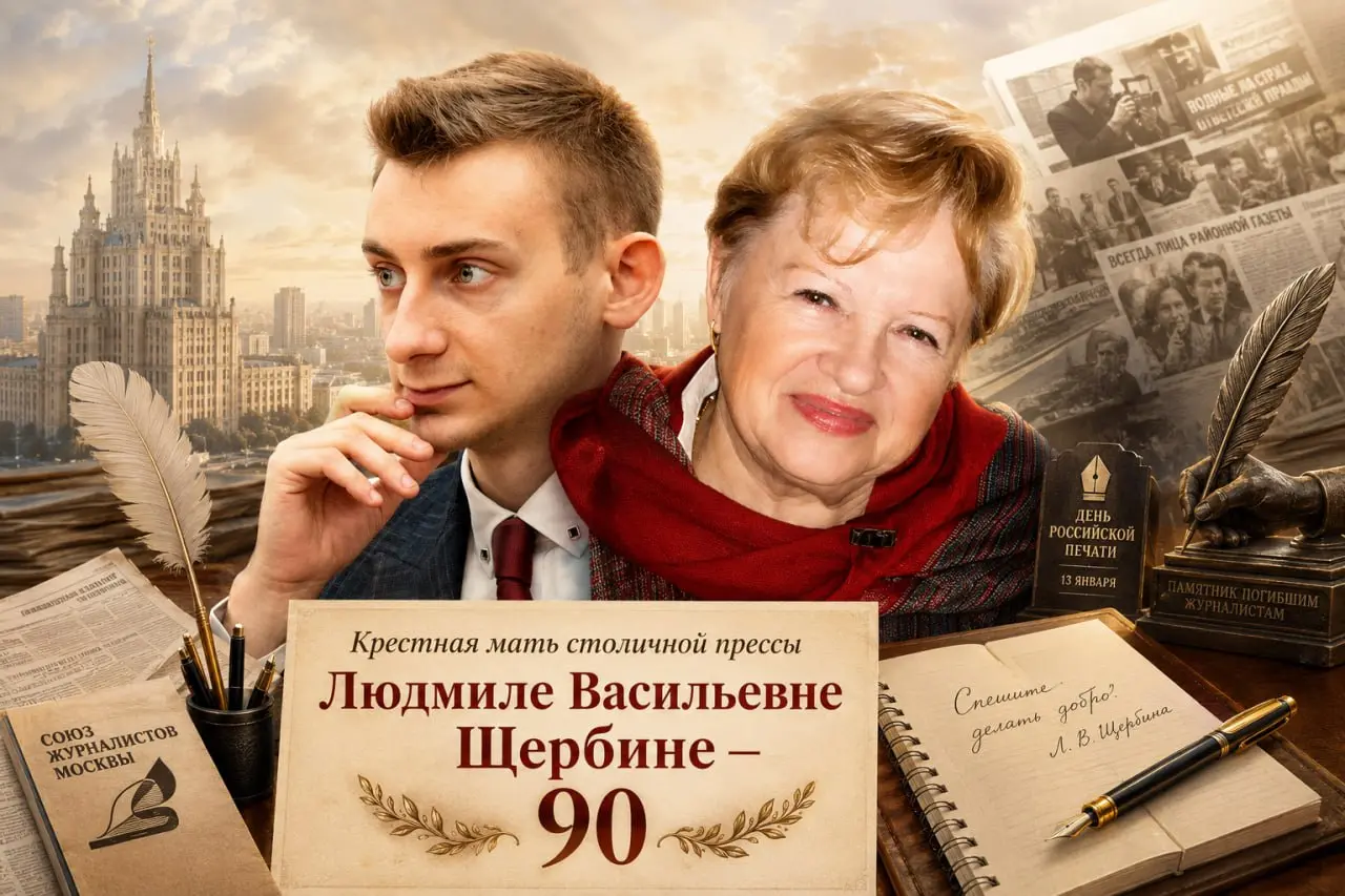 Крестная мать столичной прессы Людмиле Васильевне Щербине — 90
10 августа первому секретарю Союза журналистов Москвы Людмиле Васильевне Щербине исполняется 90 лет | Сетка — социальная сеть от hh.ru