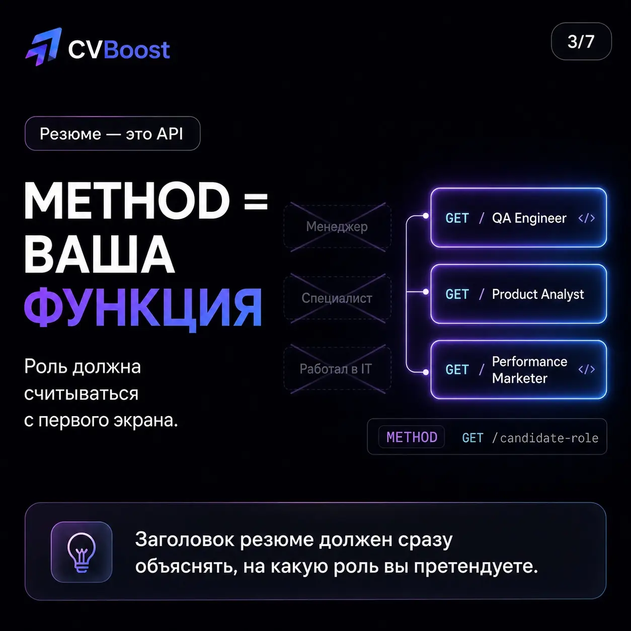 Резюме это API кандидата ⚙️ | Сетка — социальная сеть от hh.ru