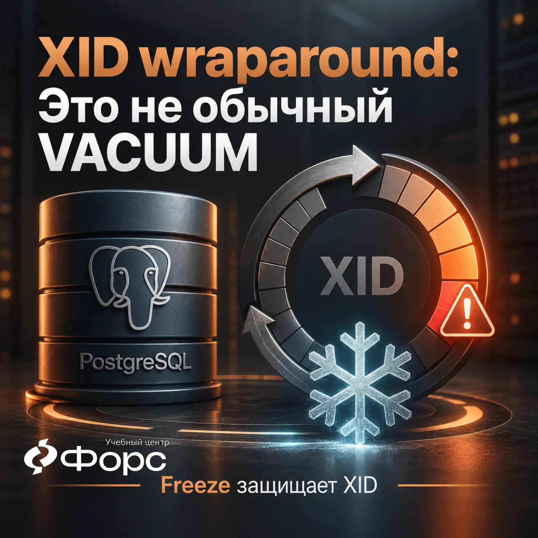 🛠️ В логах появилось предупреждение о XID wraparound. Почему это не обычный VACUUM?
Артефакт:
WARNING: database "billing" must be vacuumed
within .. | Сетка — социальная сеть от hh.ru
