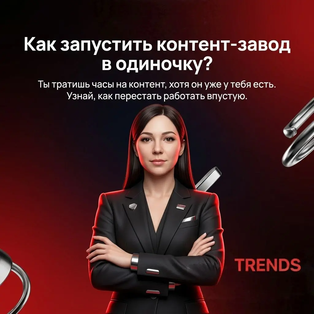 ❤️ Представь, что у тебя появился свой КОНТЕНТ-ЗАВОД
Не человек, который часами придумывает темы.
Не дизайнер, которому нужно ставить задачу.
Не монтажёр, которого нужно ждать | Сетка — социальная сеть от hh.ru
