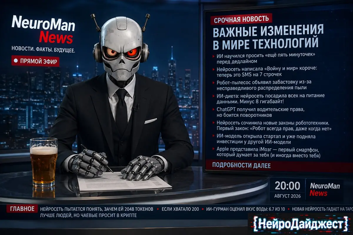 НейроДайджест: ИИ атакует, создаёт реальные вирусы, губит урожай, получает свою рекламу и удобную инфраструктуру
Пока OpenAI тормозит разработку модели, способной самостоятельно проводить кибератаки, ... | Сетка — социальная сеть от hh.ru