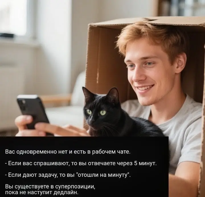 Шредингеровский сотрудник | Сетка — социальная сеть от hh.ru