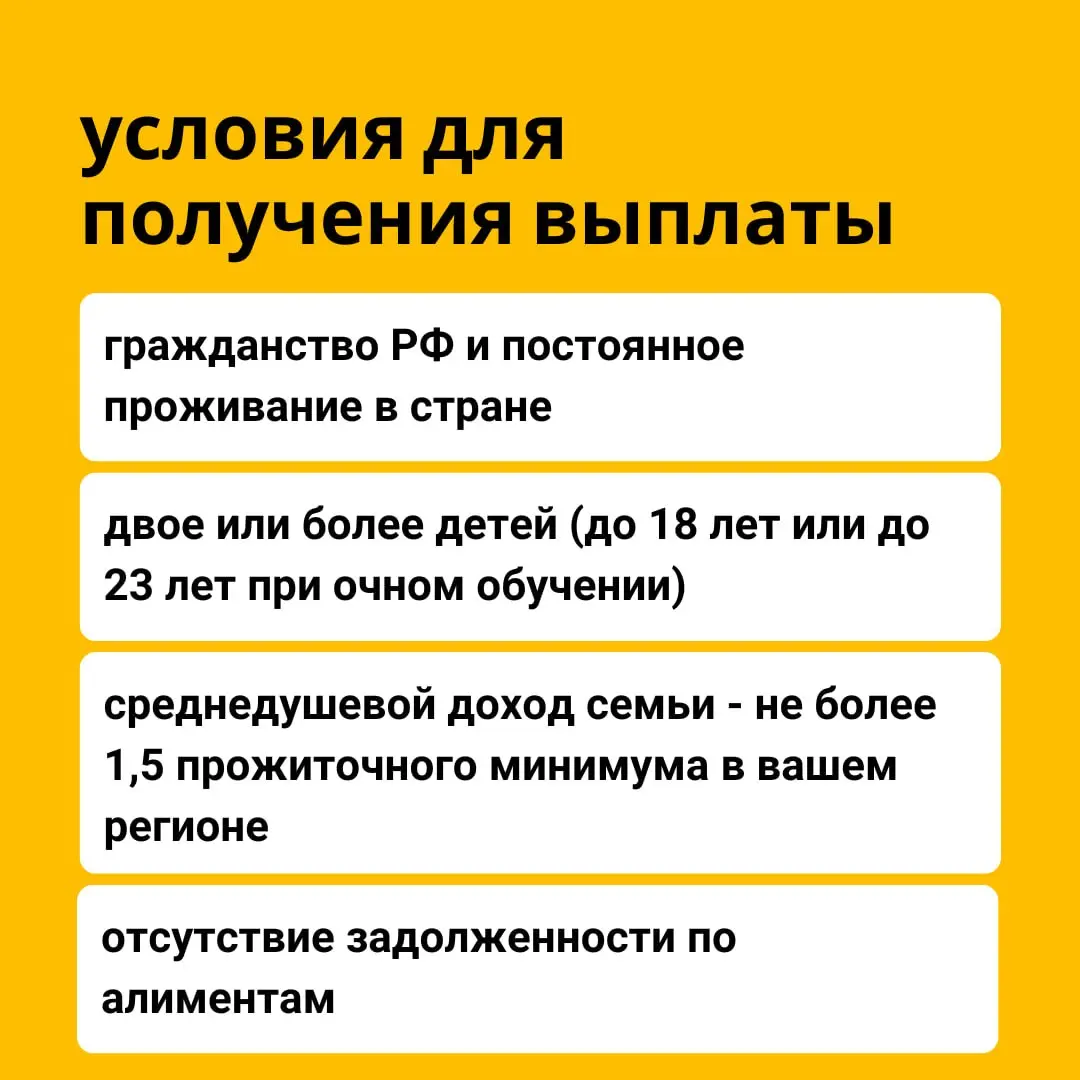 Подать заявление на выплату за прошлый год можно до 1 октября через Госуслуги: раздел «Семья» → «Выплаты и поддержка» → «Ежегодная семейная выплата». | Сетка — социальная сеть от hh.ru