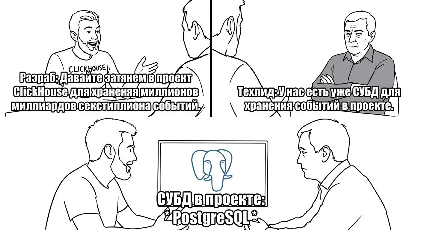 А зачем нам этот ClickHouse? | Сетка — социальная сеть от hh.ru