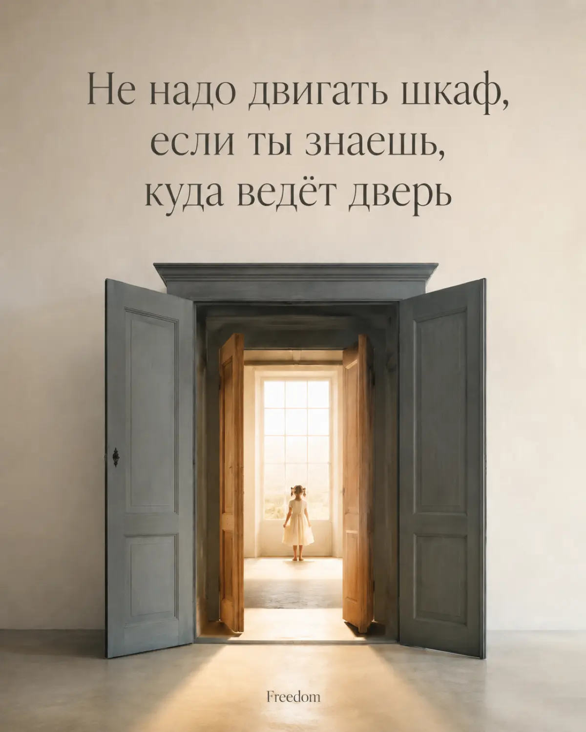 Не надо двигать шкаф, если ты знаешь, куда ведёт дверь | Сетка — социальная сеть от hh.ru