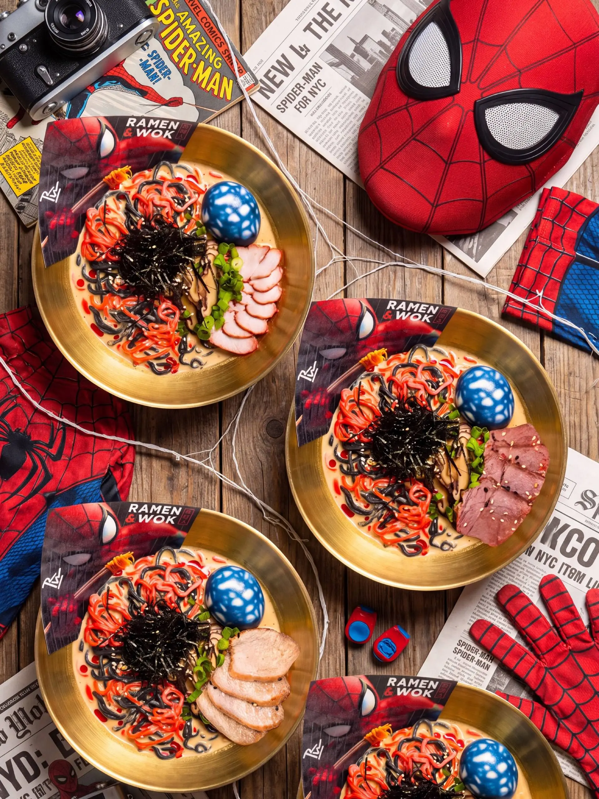 Рамен Человека-Паука раздают в питерском Ramen&Wok | Сетка — социальная сеть от hh.ru