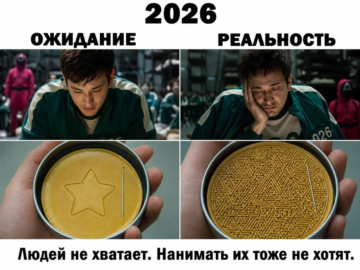 Дефицит кадров ≠ много вакансий | Сетка — социальная сеть от hh.ru
