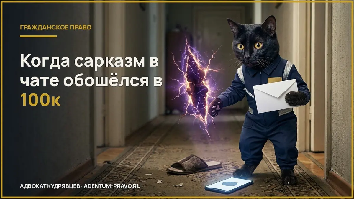 Домовой чат не защищает от иска за оскорбления
🏠 Жильцы жаловались в общем чате и полиции на шумных арендаторов | Сетка — социальная сеть от hh.ru