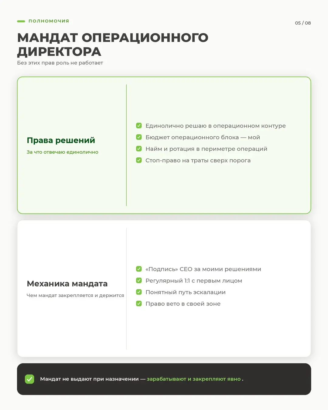 За что отвечает операционный директор — и за что не должен | Сетка — социальная сеть от hh.ru