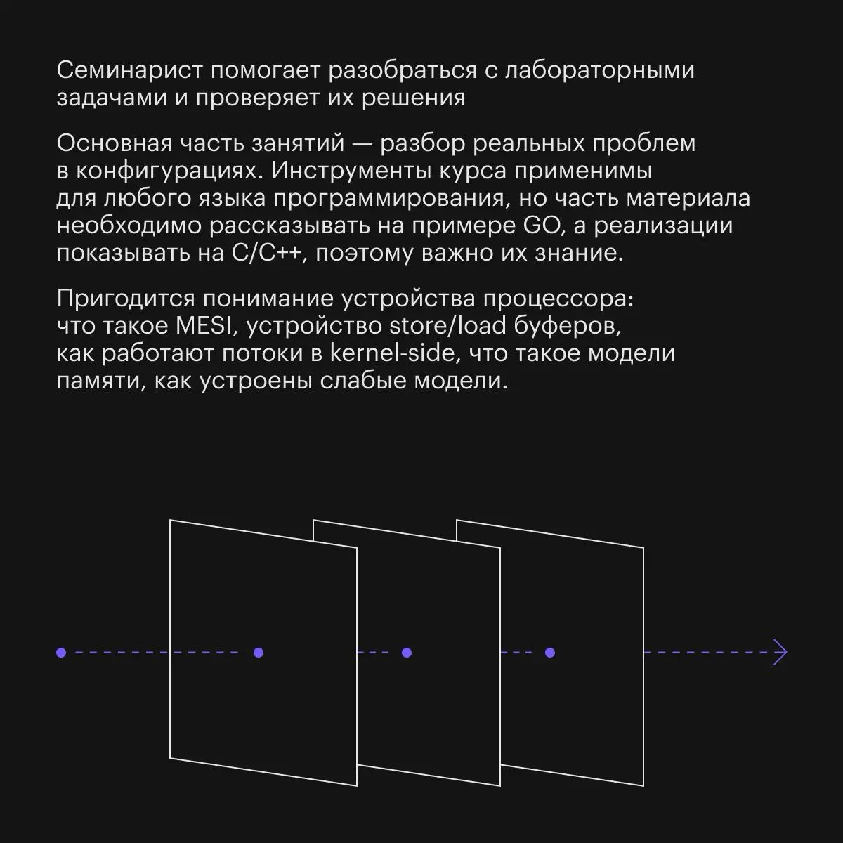 Добавили в календарь пары по многопоточной синхронизации и системе управления базой данных Cassandra — ✅
Ищем экспертов, которые будут проводить очные занятия для студентов бакалавриата и собирать обр... | Сетка — социальная сеть от hh.ru