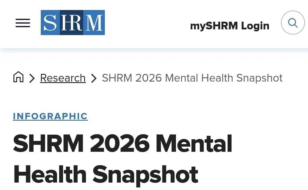 😱 1100 HR-специаоистов фикируют рост стресса, по данным SHRM
Сообщество более 1100 HR-профессионалов в США фиксирует рост стресса и тревоги, сохраняющиеся риски выгорания и низкое использование програ... | Сетка — социальная сеть от hh.ru