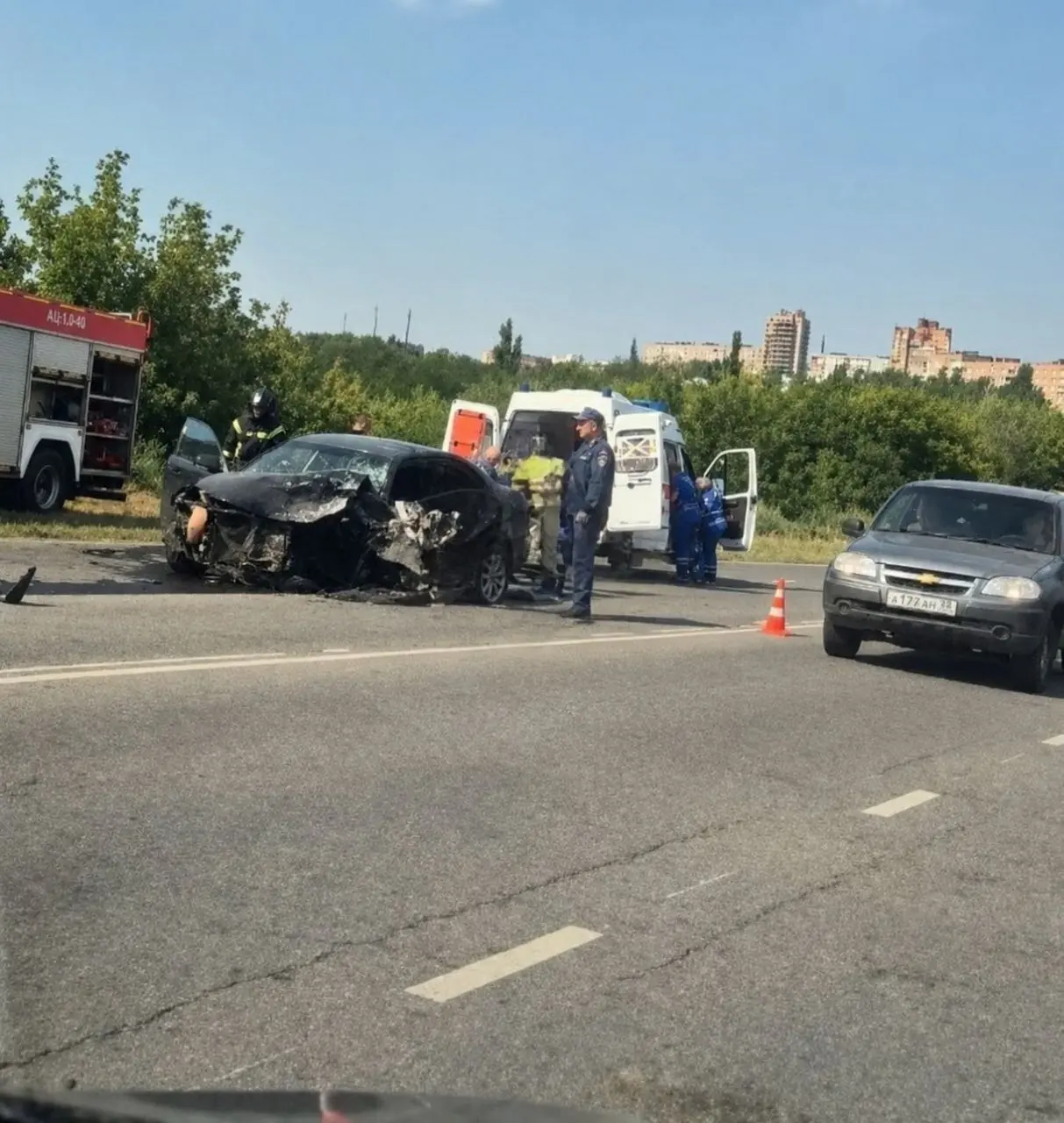 ДТП в районе Камаз-центра возле Красного рынка в Макеевке | Сетка — социальная сеть от hh.ru