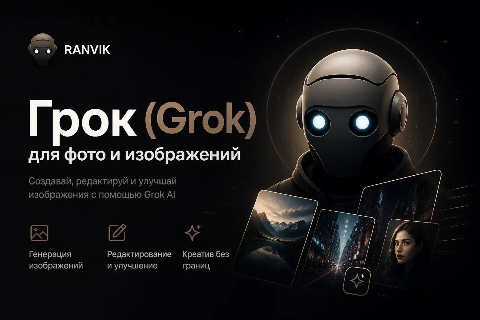 Грок (Grok) для фото и изображений: как создать фото с Грок? | Сетка — социальная сеть от hh.ru