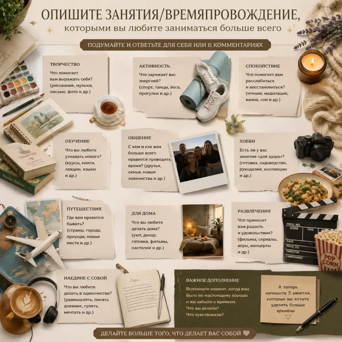 Запускаю новую серию практик для самопознания 📝 | Сетка — социальная сеть от hh.ru