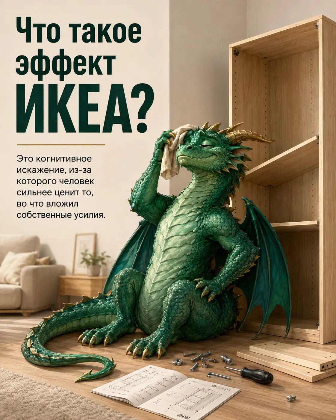 Что такое "эффект ИКЕА" и почему он так действует на людей | Сетка — социальная сеть от hh.ru