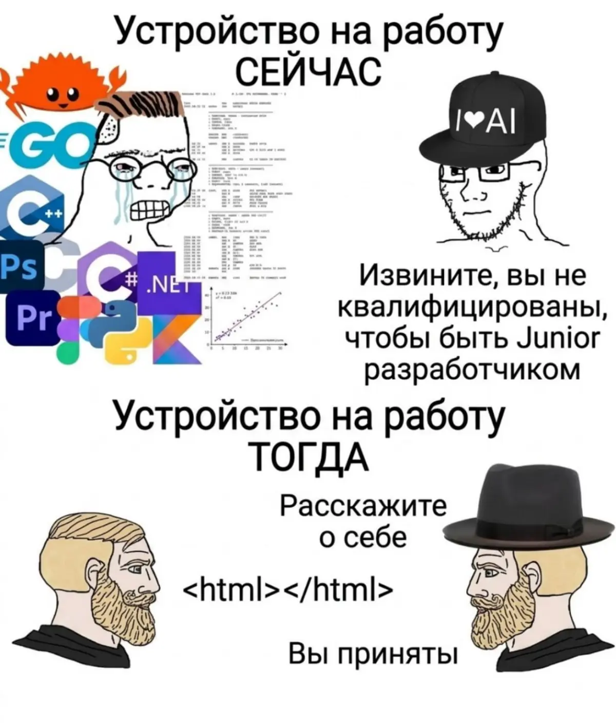 ээээх... святые времена | Сетка — социальная сеть от hh.ru