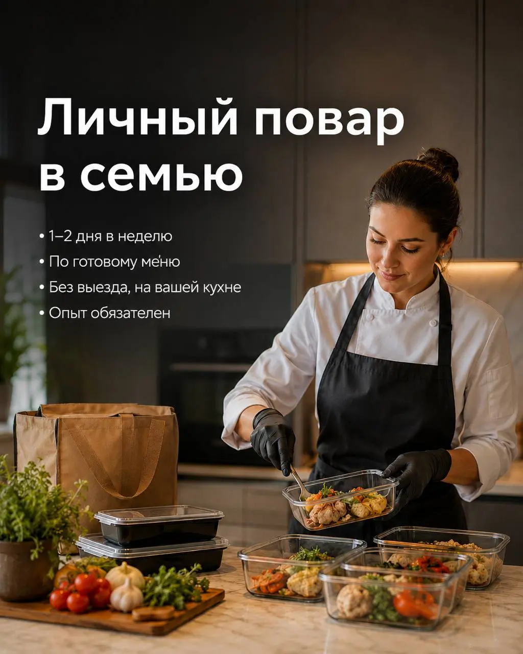 ЛИЧНЫЙ ПОВАР
10 000₽ - 15 000₽
Прямой работодатель
• Москва, Даниловский район, Зиларт, ул. Академика Щусева
• Рестораны/Кафе
• +79054113550
Полное описание вакансии размещено в Телеграм и Макс | Сетка — социальная сеть от hh.ru