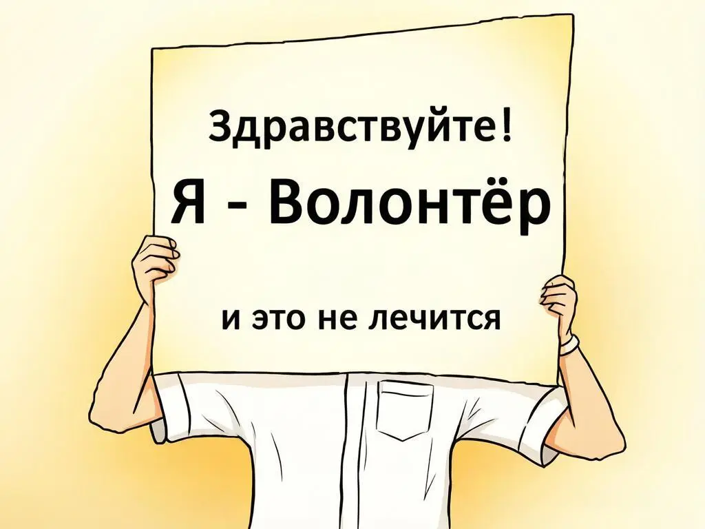 Я — Волонтёр, и это не лечится. | Сетка — социальная сеть от hh.ru