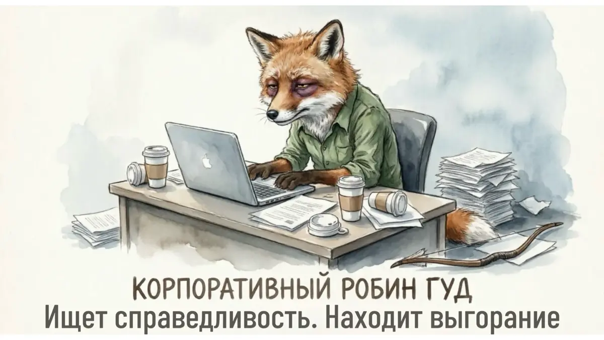 🎯В каждой компании есть свой Робин Гуд. | Сетка — социальная сеть от hh.ru