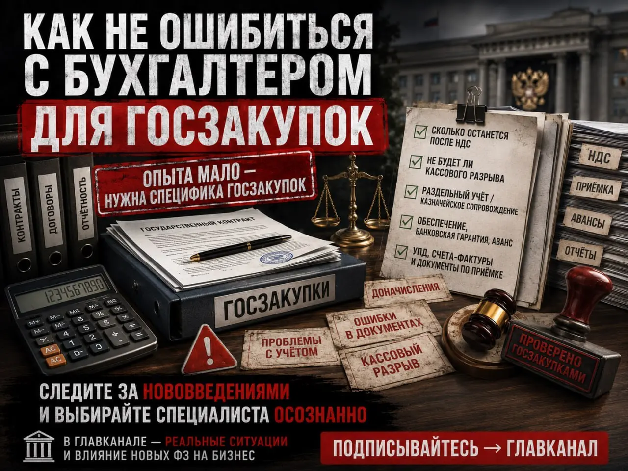 Как не ошибиться с бухгалтером для госзакупок
В обычном бизнесе собственник нередко выбирает бухгалтера по опыту, цене и рекомендациям | Сетка — социальная сеть от hh.ru