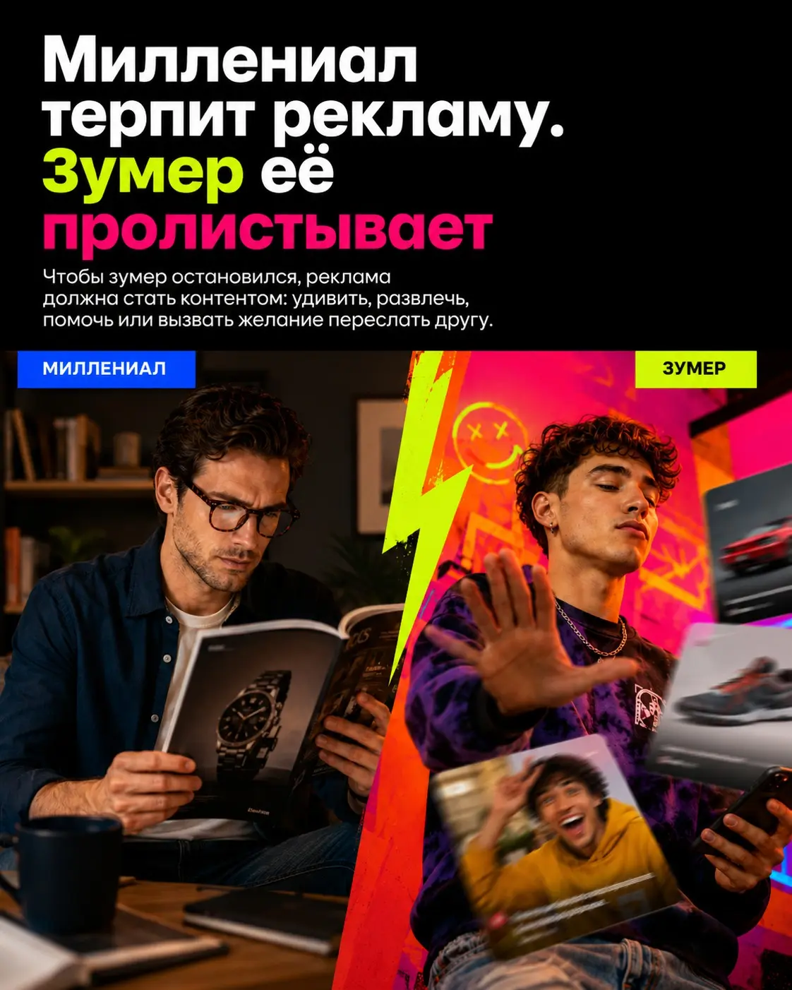 Ты не продашь зумерам так, как продаёшь миллениалам | Сетка — социальная сеть от hh.ru