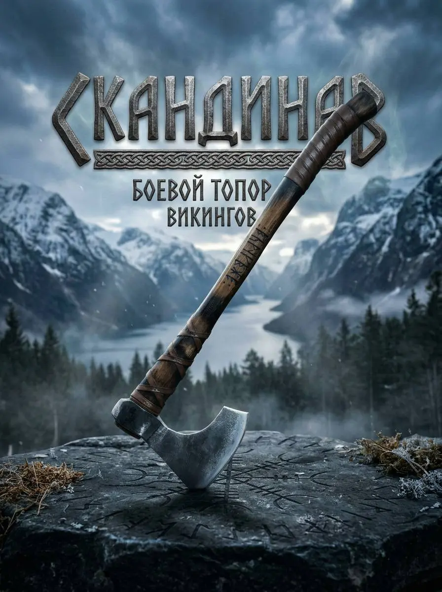 «Где северный стиль встречается с яростью эпохи» «Скандинав» — это топор, в котором элегантность скандинавского дизайна сливается с безжалостной эффективностью топора | Сетка — социальная сеть от hh.ru