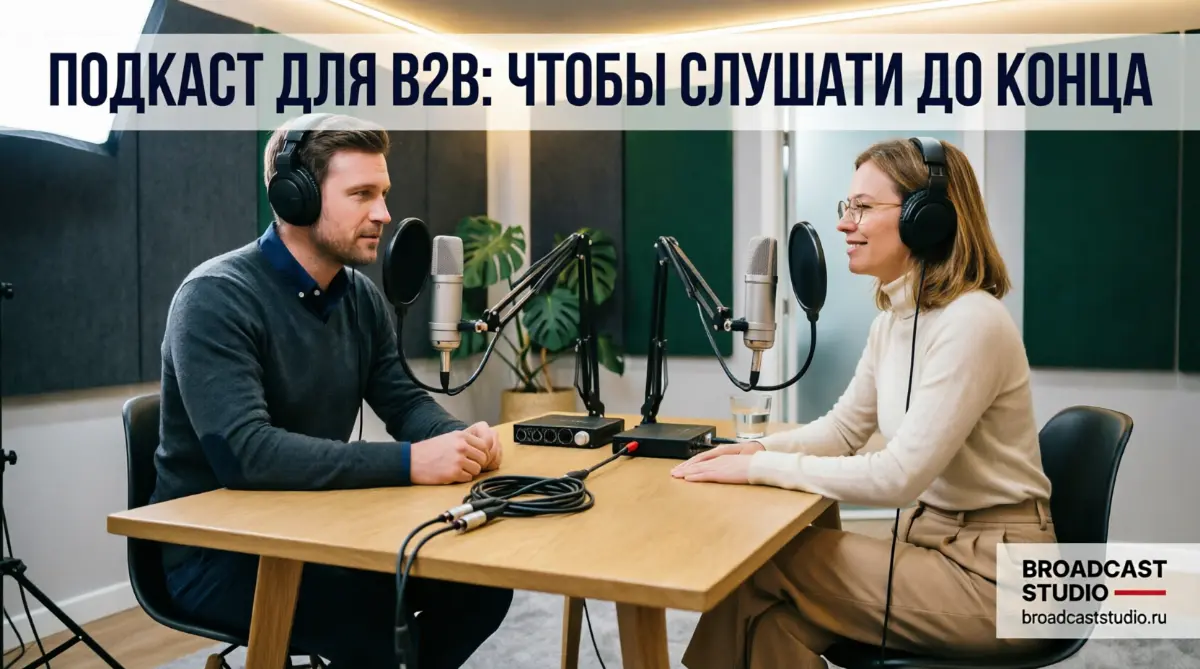 Подкаст как инструмент B2B-продаж: почему 80% студий делают | Сетка — социальная сеть от hh.ru