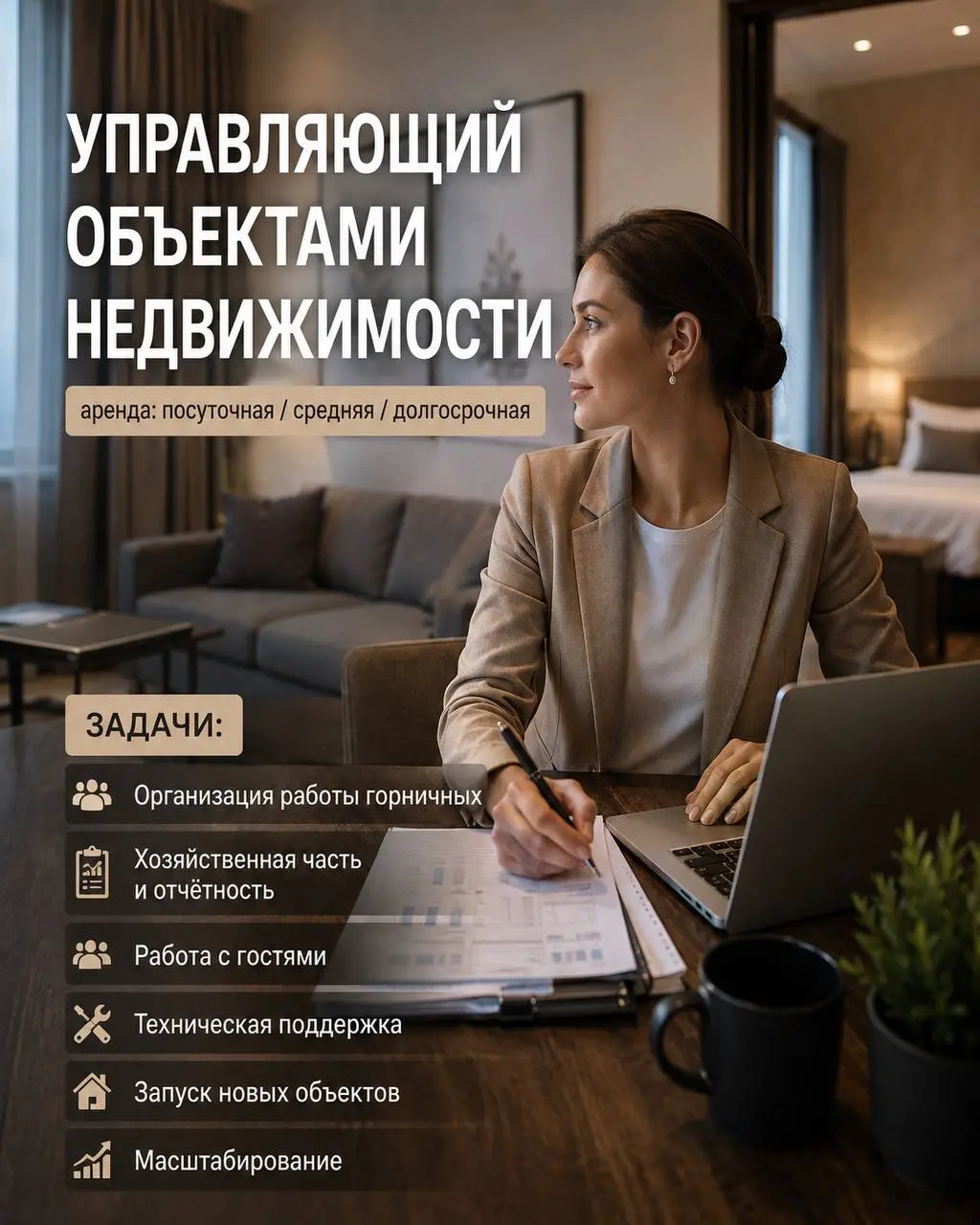 УПРАВЛЯЮЩИЙ ОБЪЕКТАМИ НЕДВИЖИМОСТИ
От 45 000₽
Прямой работодатель
• Москва, м. Чистые Пруды, Коломенская, Динамо
• Недвижимость
• @allaKava
Полное описание вакансии размещено в Телеграм и Макс | Сетка — социальная сеть от hh.ru