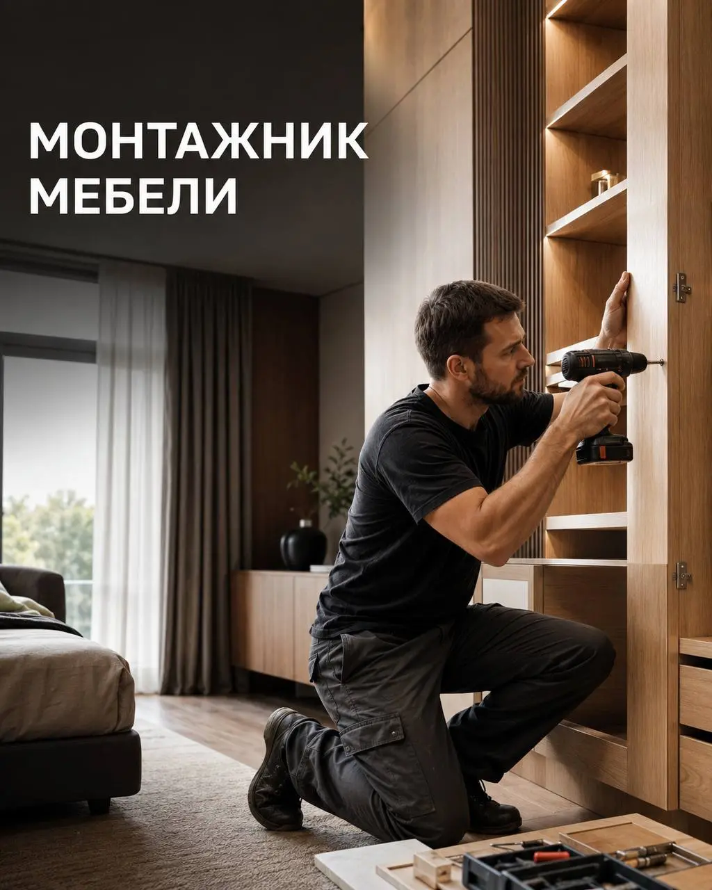 МОНТАЖНИК МЕБЕЛИ
От 6 000₽/смена
Монтажный Легион
• Москва
• Плотники и столяры
• +79035558484
Полное описание вакансии размещено в Телеграм и Макс. Переходите по ссылке в закрепленном сообщении | Сетка — социальная сеть от hh.ru