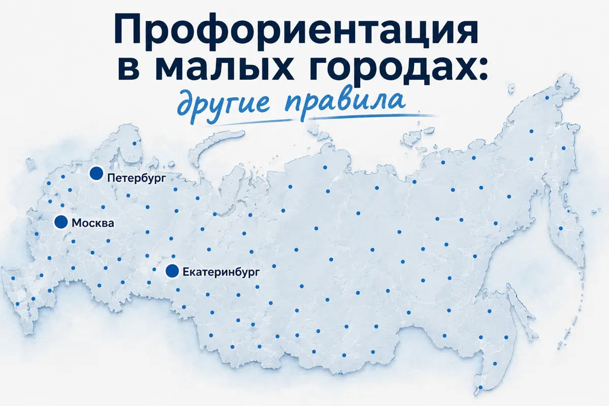 Профориентация в малых городах: особенности и ограничения | Сетка — социальная сеть от hh.ru