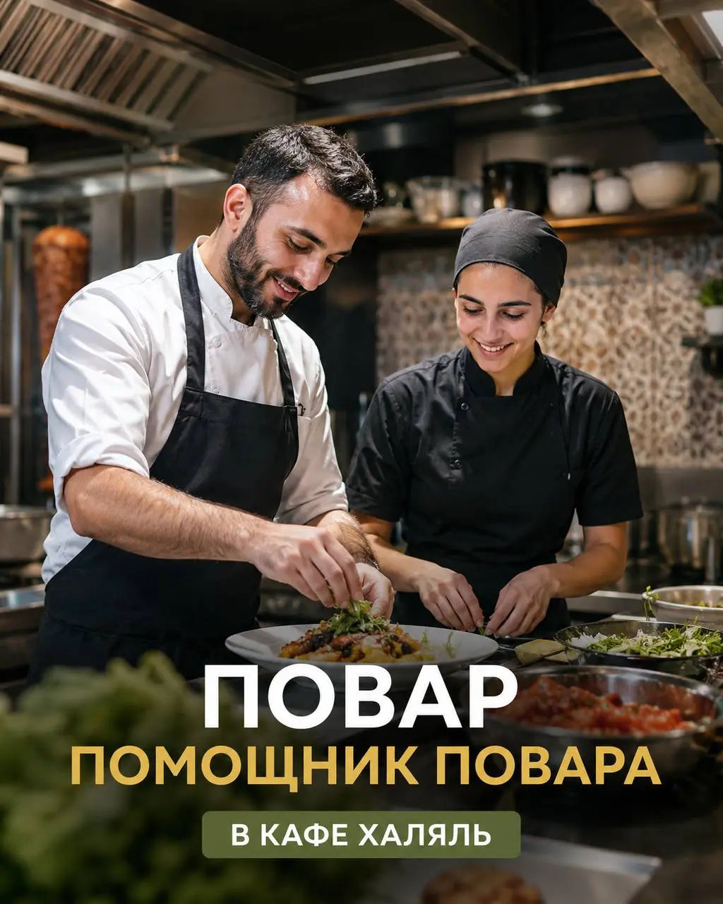 1️⃣ПОВАР - от 6500₽/смена
2️⃣ПОМОЩНИК ПОВАРА - от 4500₽/смена
Халяль-кафе
• Видное, м. Домодедовская
• Рестораны/Кафе
• +79099010893
Полное описание вакансии размещено в Телеграм и Макс | Сетка — социальная сеть от hh.ru