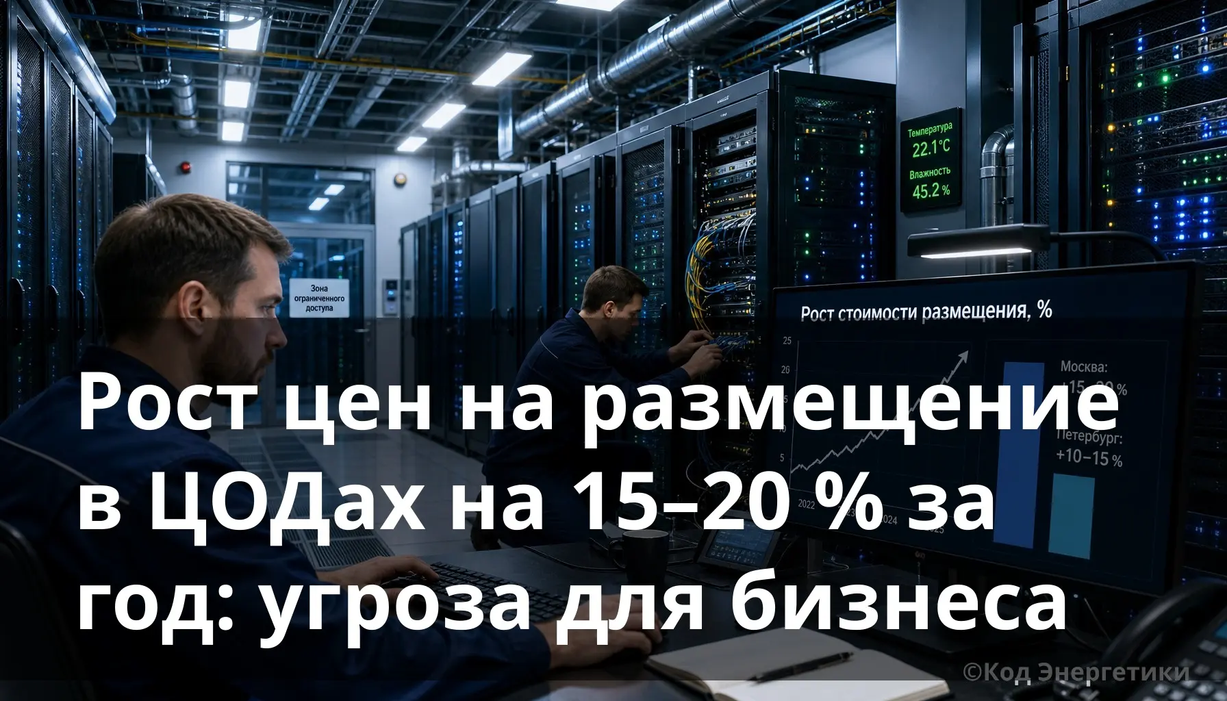 Рост цен на размещение в ЦОДах на 15-20 % за год: угроза | Сетка — социальная сеть от hh.ru