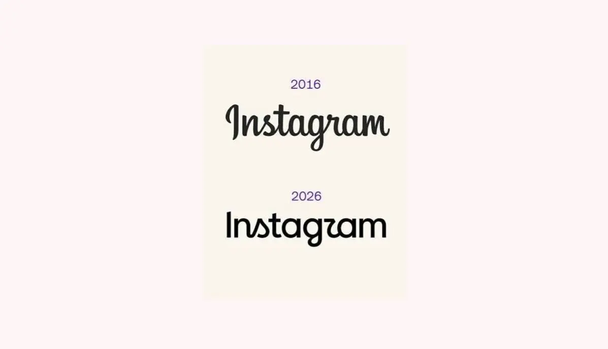 Instagram (принадлежит корпорации Meta, которая признана экстремистской и запрещена в РФ и бла бла бла) впервые за десяток лет обновил свой текстовый логотип | Сетка — социальная сеть от hh.ru