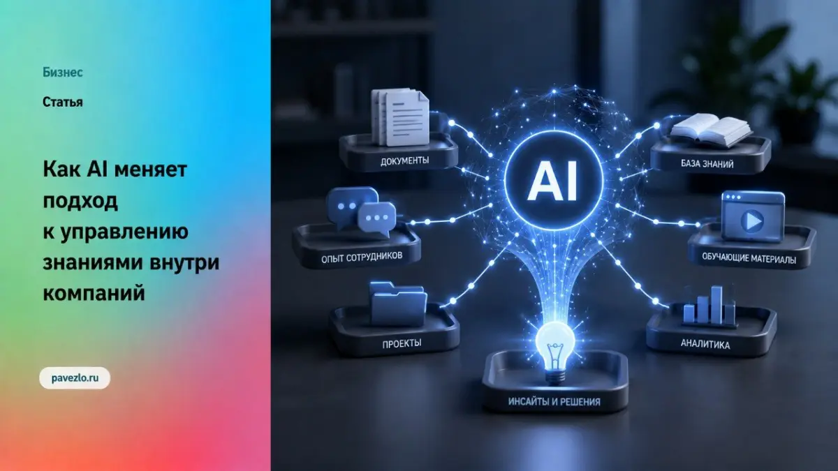 AI меняет подход к управлению знаниями внутри компаний | Сетка — социальная сеть от hh.ru