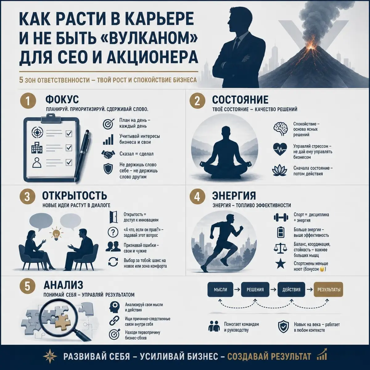 5 шагов карьеры | Сетка — социальная сеть от hh.ru
