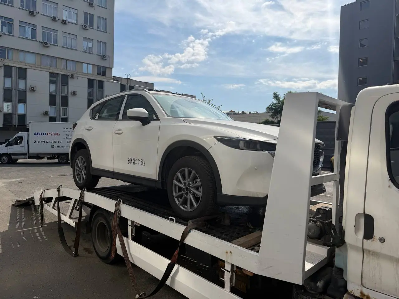 🚗 Mazda CX-5 — финишная прямая. И эта поставка нам точно запомнится.
Помните ту самую белую Mazda CX-5 2026 ZHIYA Pro, которую мы почти два месяца пытались вывезти из Китая?
Так вот — она уже в Москве | Сетка — социальная сеть от hh.ru