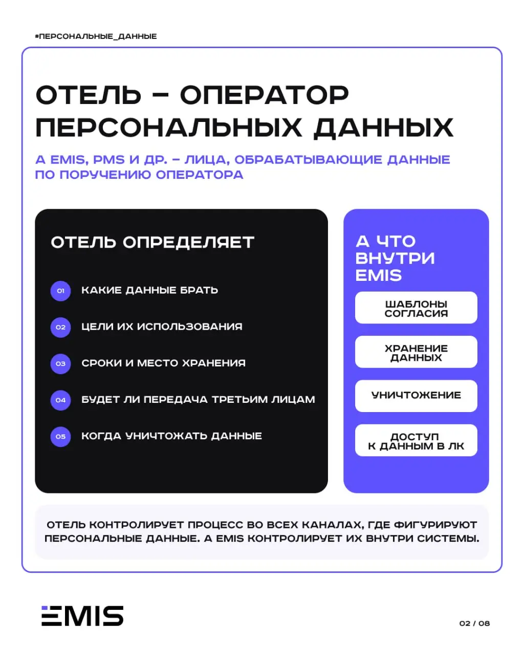📁Гость выехал из отеля. Что должно произойти с его персональными данными?
Они не уничтожаются автоматически в момент выселения | Сетка — социальная сеть от hh.ru