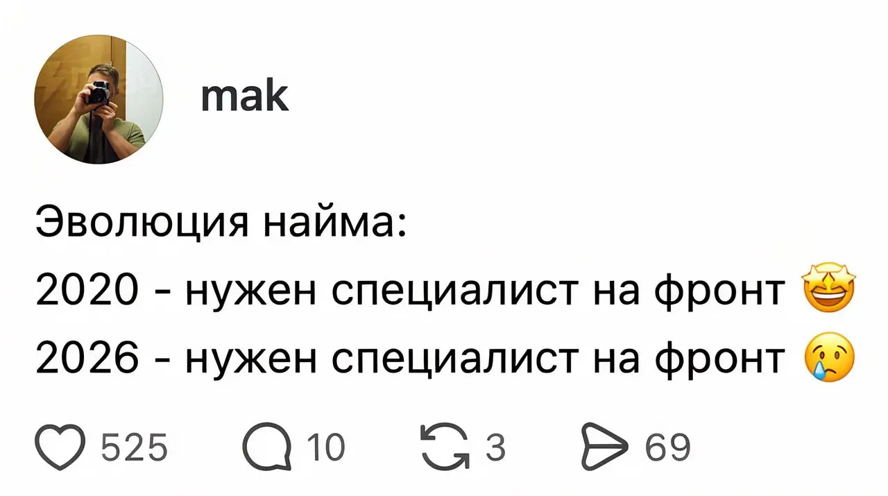 Рынок айти в 2026 году, обстановка | Сетка — социальная сеть от hh.ru