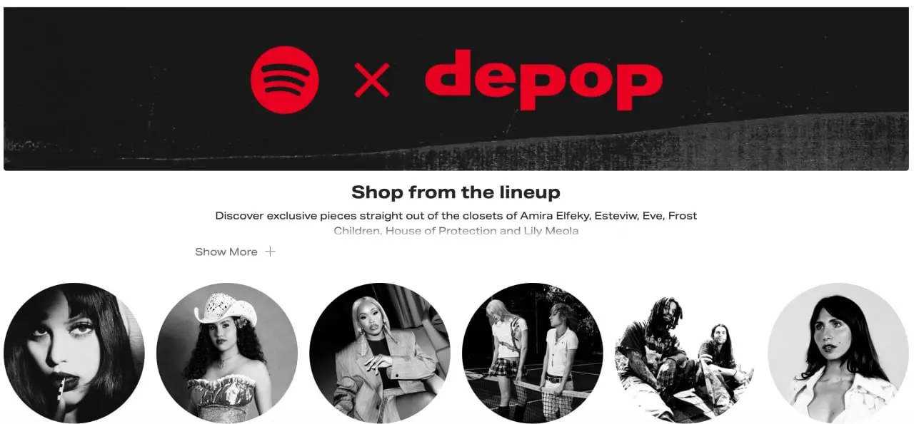 Depop и Spotify решили, что музыкальный вкус можно носить
Музыка и одежда всегда жили рядом, но Depop и Spotify сделали эту связь почти буквальной | Сетка — социальная сеть от hh.ru