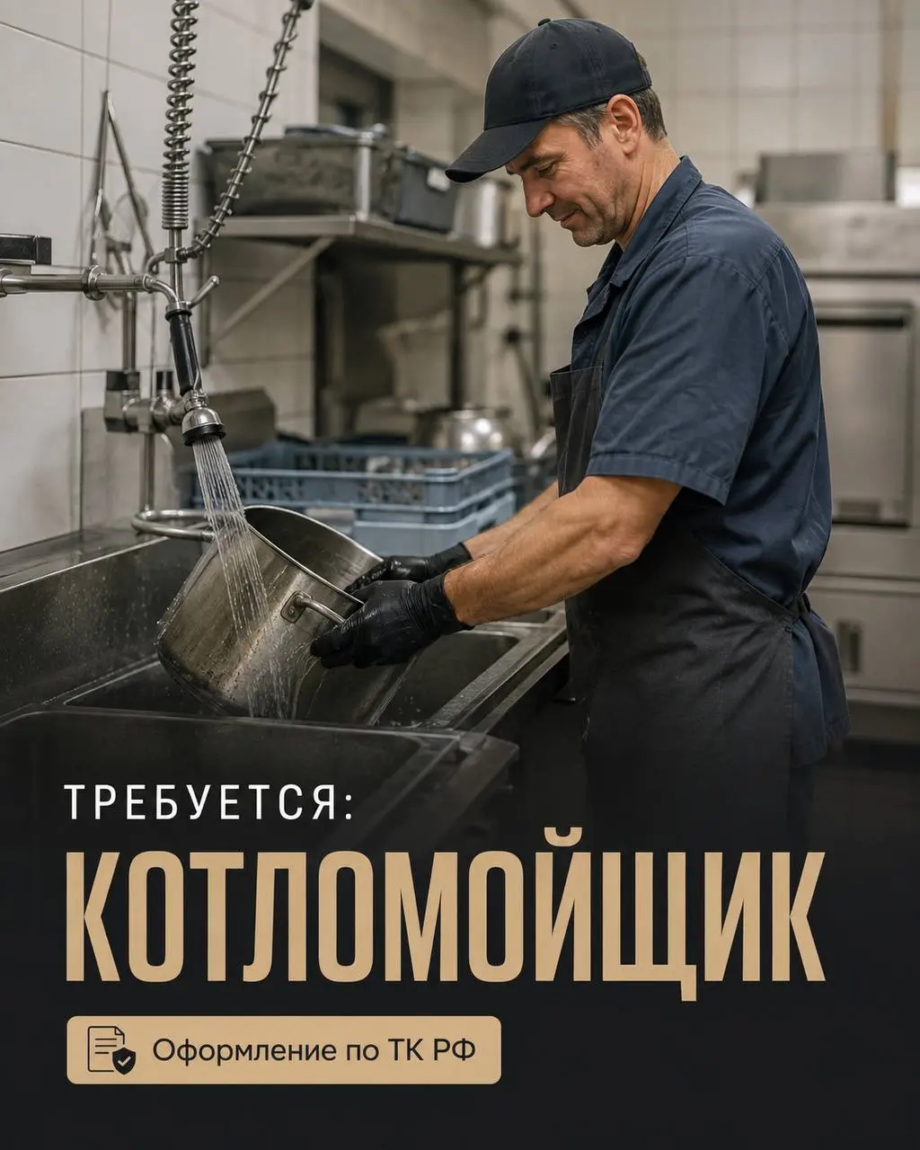 КОТЛОМОЙЩИК
От 5 000₽/смена
столовая
• Москва, поселение Марушкинское
• Рестораны/Кафе
• +79266366760
Полное описание вакансии размещено в Телеграм и Макс | Сетка — социальная сеть от hh.ru