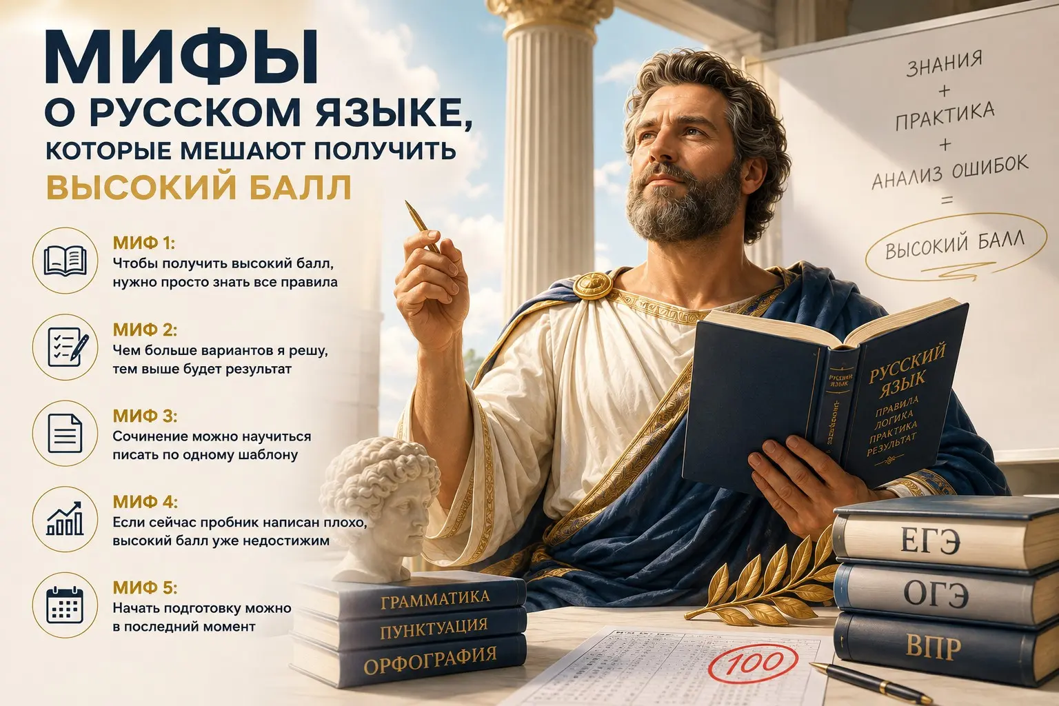 Мифы о русском языке, которые мешают получить высокий балл | Сетка — социальная сеть от hh.ru