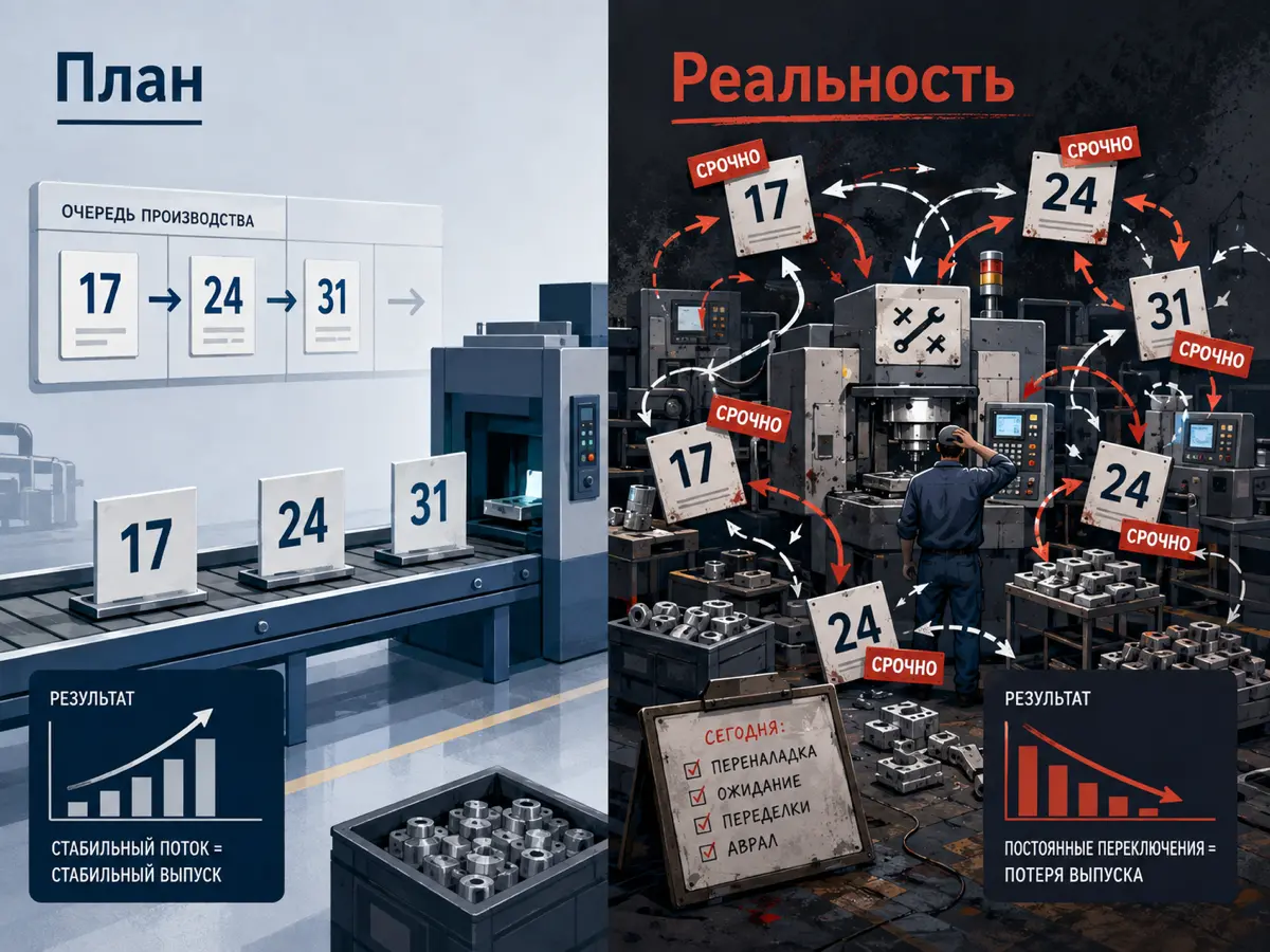 Когда все заказы срочные, производство встаёт | Сетка — социальная сеть от hh.ru