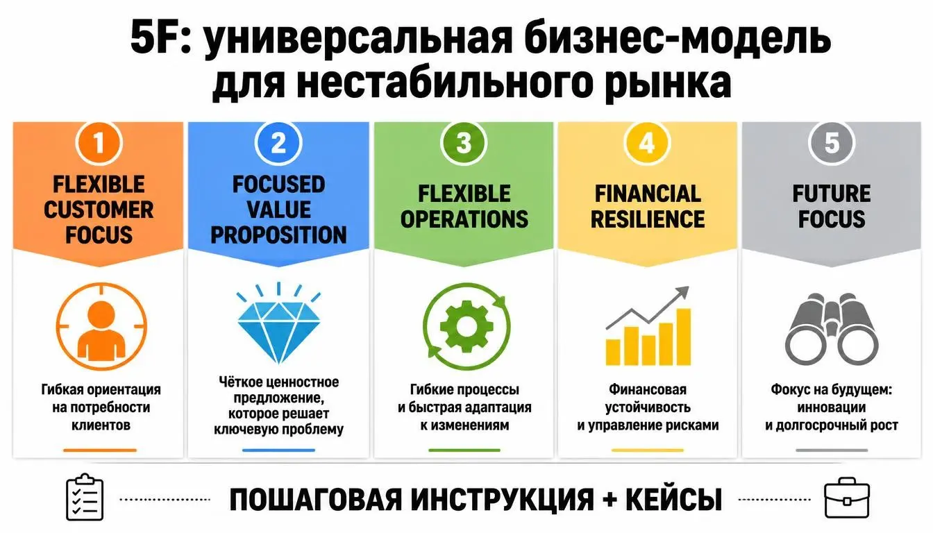 Модель «5F»: как выжить и расти во времена нестабильности | Сетка — социальная сеть от hh.ru