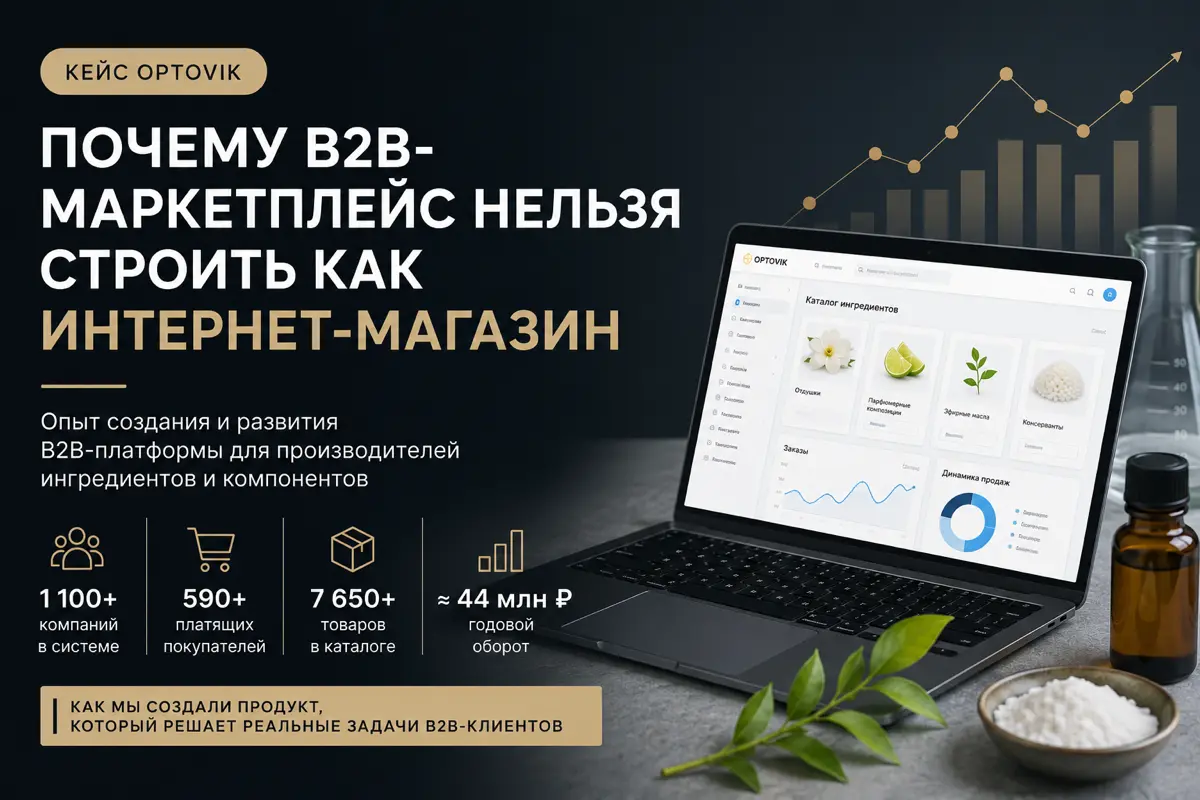Почему B2B-маркетплейс нельзя просто сделать «интернет-магаз | Сетка — социальная сеть от hh.ru