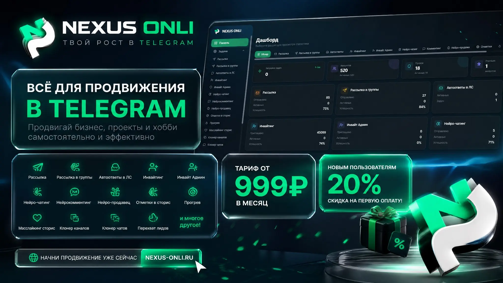 14 инструментов в одном облачном сервисе! | Сетка — социальная сеть от hh.ru