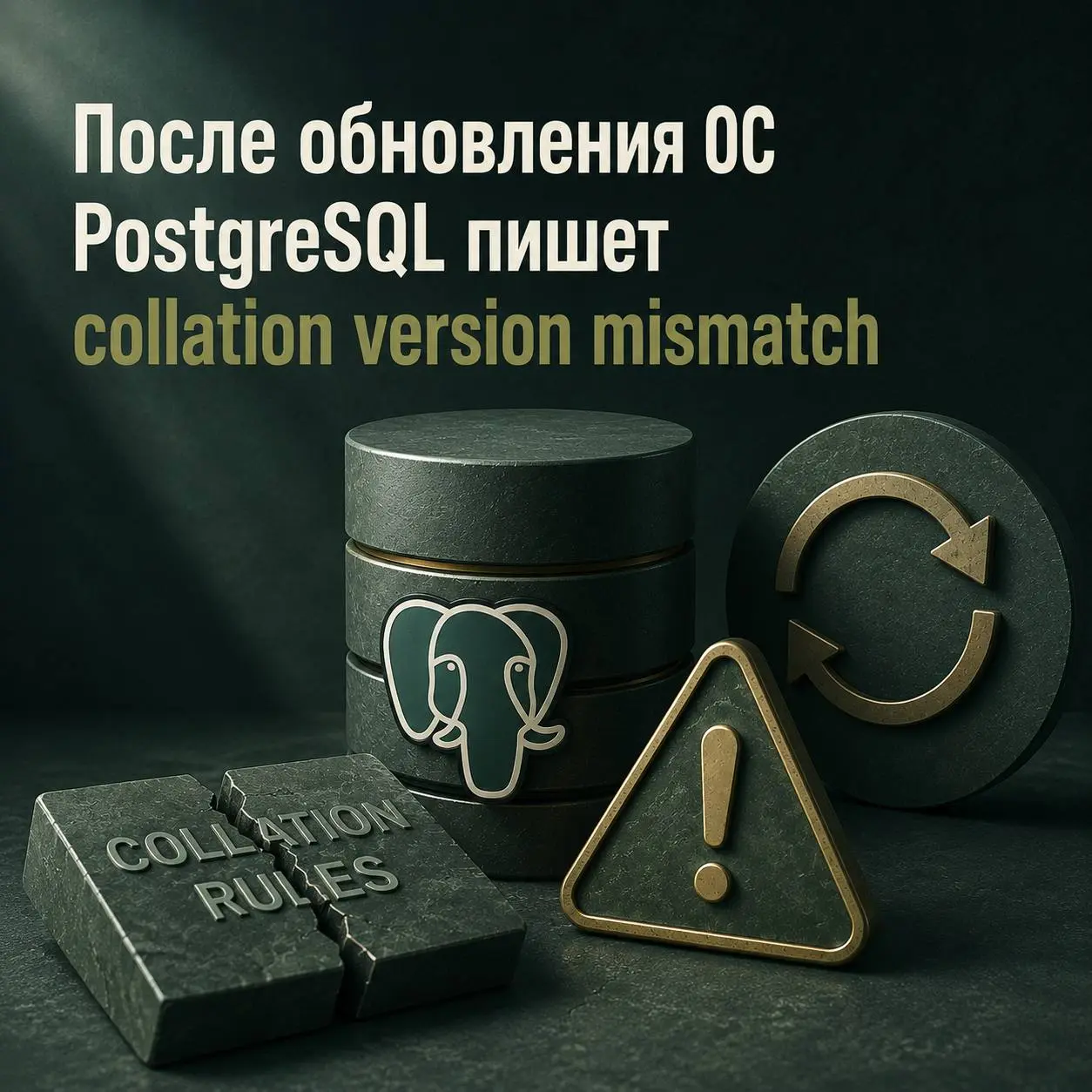 🛠️ После обновления ОС PostgreSQL пишет collation version mismatch
Не спешите выполнять:
ALTER COLLATION .. | Сетка — социальная сеть от hh.ru