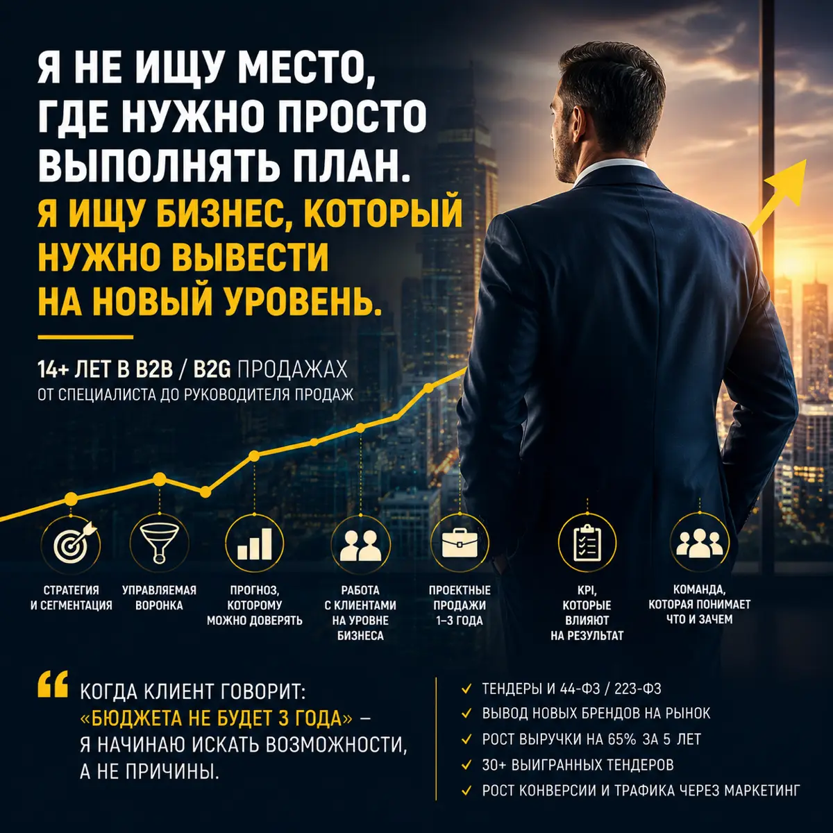 «Я не ищу место, где нужно просто выполнять план. Я ищу бизнес, который нужно вывести на новый уровень.»
Иногда проблема не в продажах.
Проблема — в том, как компания ими управляет | Сетка — социальная сеть от hh.ru